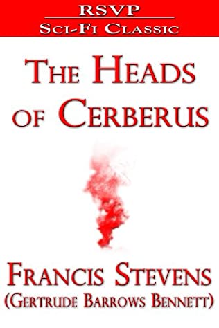 Capa do livro As Cabeças de Cerberus, de Fancis Stevens, pseudônimo de Gertrude Barrows Bennett, versão em inglês.