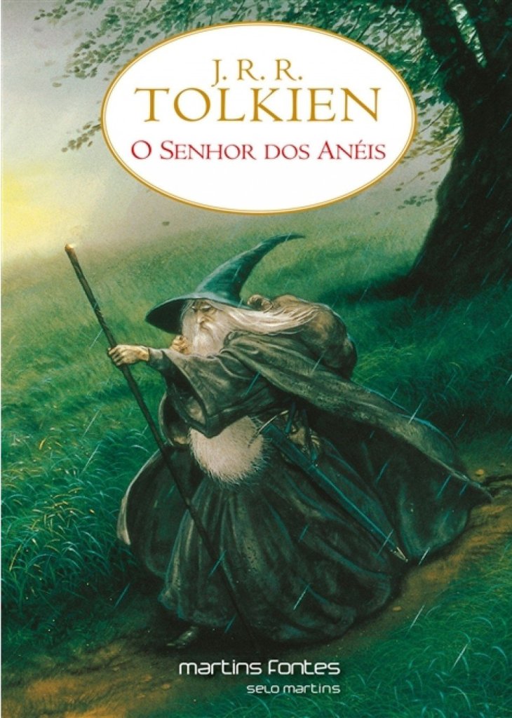 Capa do livro O Senhor dos Anéis