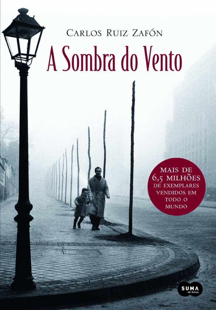 Capa do livro A Sombra do Vento